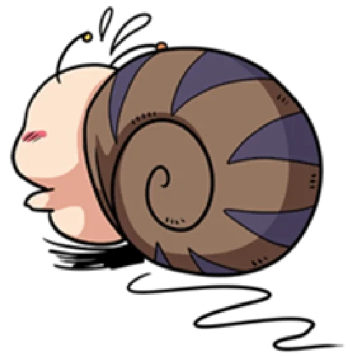 snail, chibi snail, snail drawing, snails chibi art, snail illustration