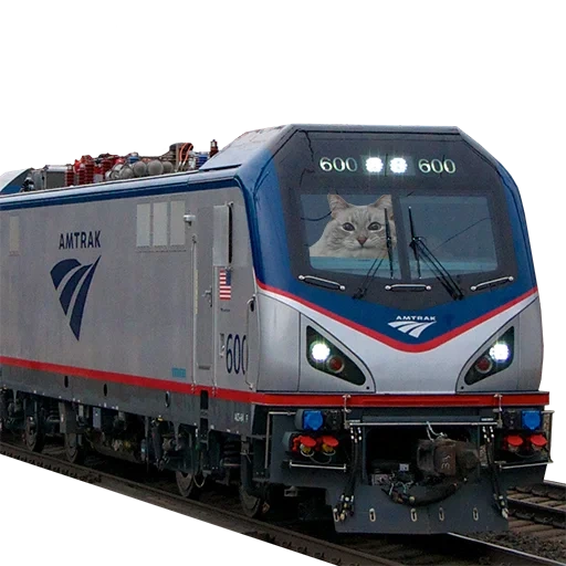 amtrak, siemens acs-64, trem elétrico, locomotiva elétrica amtrac acs 64, locomotiva elétrica siemens american railway