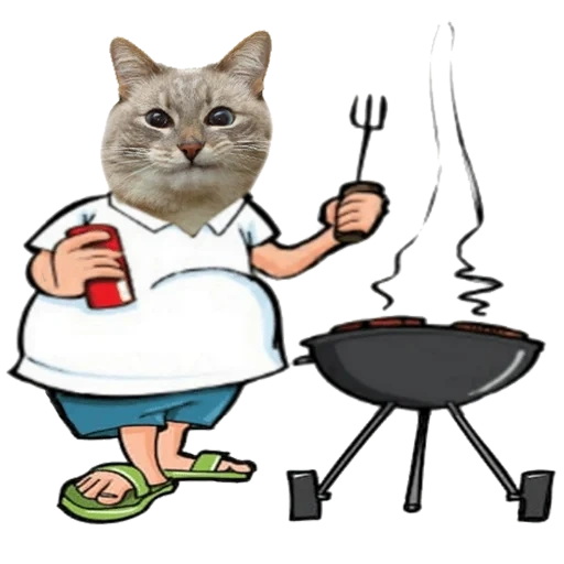 cats, grill, grillpilled, grill intermédiaire, mème de grille intermédiaire