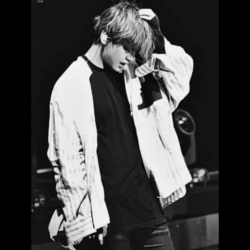 kim tae-hyun, zheng zhongguo, bangtan boys, rap line bts 2020, taiheng bts black and white