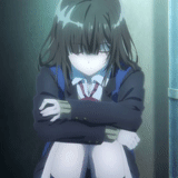 anime, der anime ist dunkel, anime mädchen, trauriger anime, trauriges anime mädchen