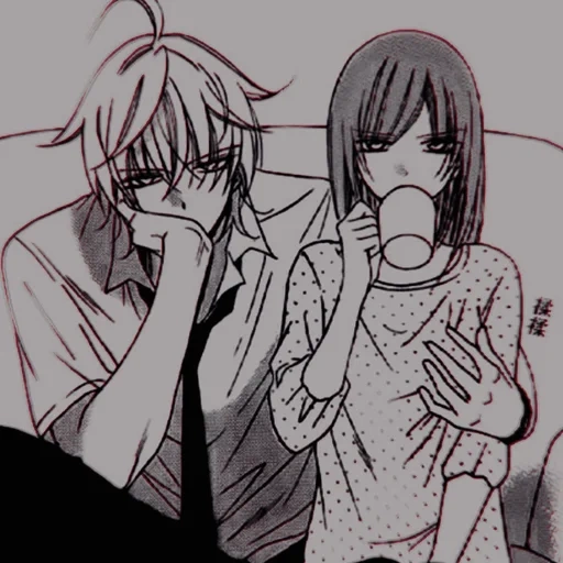 mangá de um casal, o mangá é perfeito, pares de anime de mangá, um casal ideal de mangá, um casal ideal de anime
