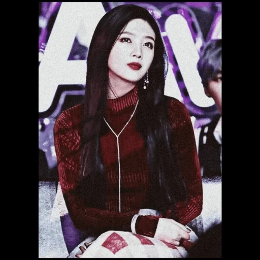 terciopelo rojo, joy red velvet, pak suyun red velvet, miss corea kim jisu, joy red velvet 2018