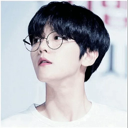 être, exo bekhen, baekhyun exo, cheveux noirs exo baekhyun