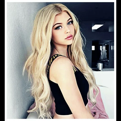 девушка, wavy hair, лорен грей, loren gray, hair style