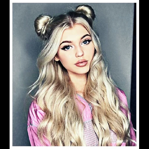 девушка, loren gray, прическа рожки, лорен грей 2019, musical loren gray