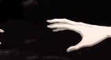 hand, manual animation, hand out, sad animation, anime hand stretching
