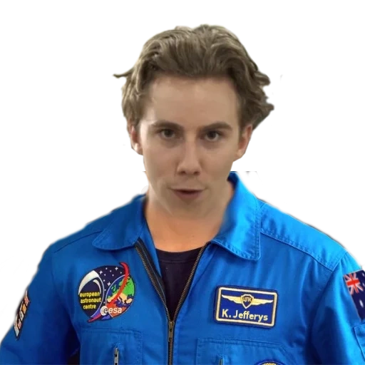 cara, astronauta, steve moses, thomas pesquet, chub nikolai alexandrovich