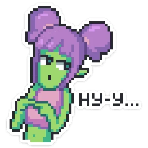 lol, diana lol, minecraft discord, pixel girl with purple hair lola