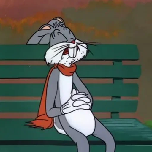 кот, bunny, багз банни, bugs bunny плачет, багз банни плачет