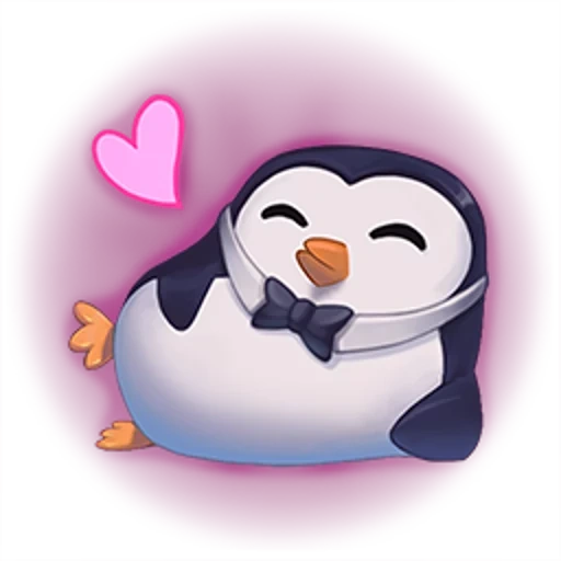 pinguino carino, adorabile pinguino, heroes alliance penguin, carino graffiti pinguino orso