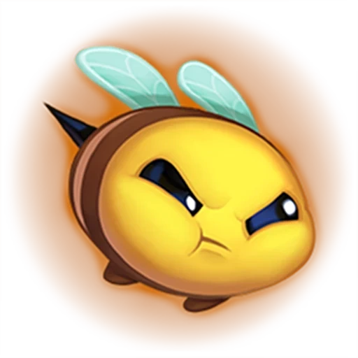 anime, emote, sad bee, you might think, league of legends bee emotion