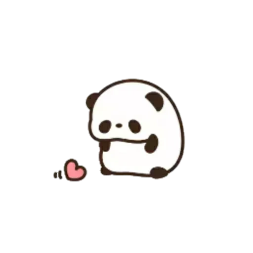 panda, chibi panda, bocetos de panda, von hermoso lindo panda