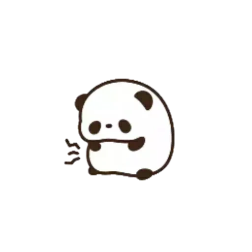 panda, panda tourne, panda japonesa, pandas de dibujos animados, von hermoso lindo panda