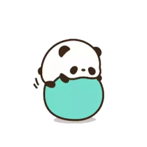 panda es querido, bocetos de panda, fondo de pantalla de kawaii panda, panda es un dibujo dulce, los dibujos de panda son lindos