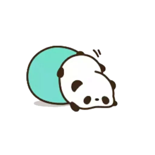 panda es querido, dibujo de panda, los dibujos de panda son lindos, fondo de pantalla de kawaii panda, panda es un dibujo dulce