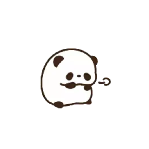 panda, dibujo de panda, panda dibujo lindo, panda es un dibujo dulce, los dibujos de panda son lindos