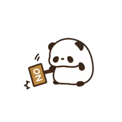 panda, clipart, panda tourne, cartoon pandas, von beautiful cute panda