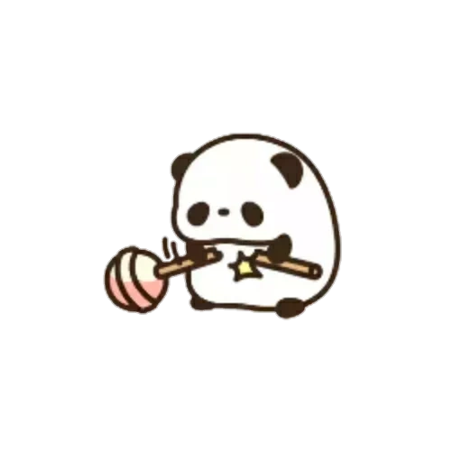 kawaii, chibi panda, sketsa panda, panda adalah gambar yang manis, gambar panda yang indah