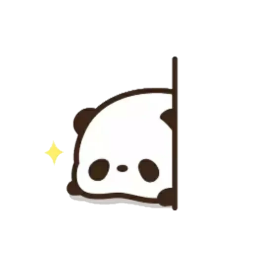 panda, dibujo de panda, panda, panda de bambú, little panda drawing