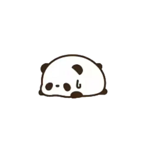 panda, impression de panda, motif de panda, panda paresseux, panda japonais