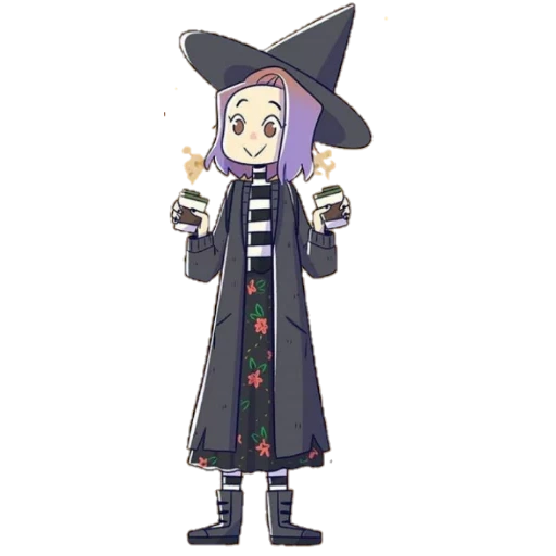 witch, ведьма, хэллоуин, юки ведьма, little witch