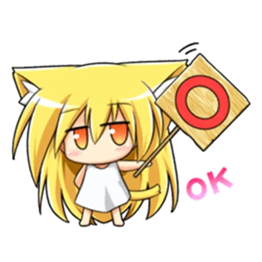 chibi, anime, chibi glück, chibi charaktere, anime charaktere