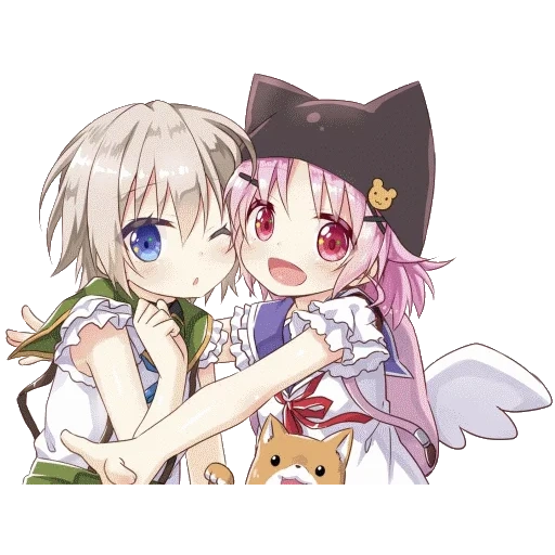 madoka lake, gakkou gurashi, wugu yuji sanmu árvore reta, vida da escola de animação, gakkou gurashi kurumi yuki