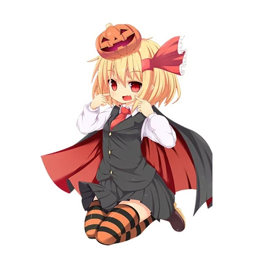 rumia touhou, neko touhou rumia, alphes touhou rumia, touhou rumia t-pose, hinter dem kopf wächst mia am ganzen körper