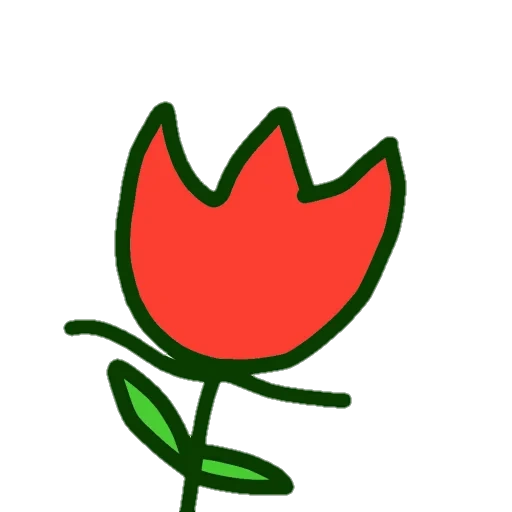 цветок значок, тюльпан значок, розочка иконка, тюльпан символ, домашнее растение