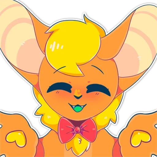 stickers character, character, retsuko fenneko, stickers, small stickers