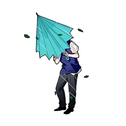 зонт, зонтики, зонт рисунок, сериал академия амбрелла, рисунок поломанного зонта