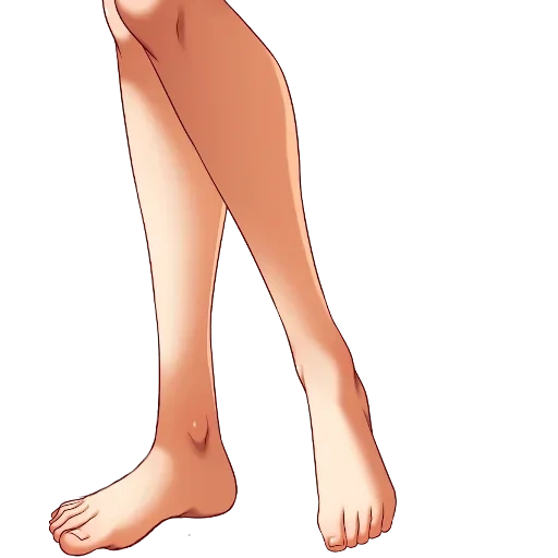 аниме ноги, часть тела, аниме ножки, стройные ноги, аниме персонажи