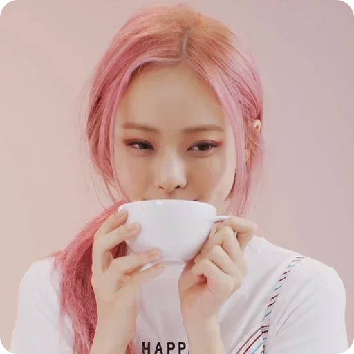 choi suyun, kim jisu, rambut merah muda, mini loona drain, rambut merah muda loona vivi