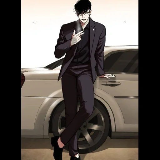 lookism, animação de quadrinhos, dinheiro masculino anime, personagem de anime, manga de samuel seo