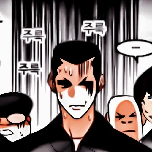 animação, quadrinhos, li gangman, lookism jake kim, quadrinhos populares