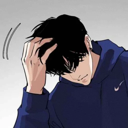 picture, manha anime, anime characters, lookism zack lee, anime the guy is crying