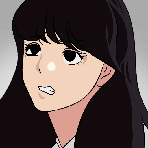 figura, menina anime, personagem de anime, papel de animação, cartoon noah azul