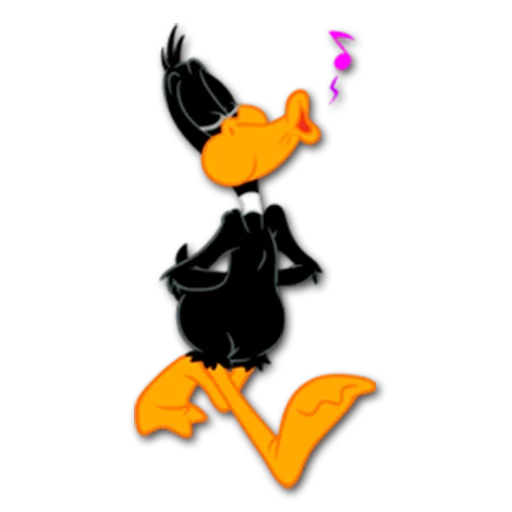 daffy duck, rooney dins, looney tunes, daffy duck donald duck, luni note characters