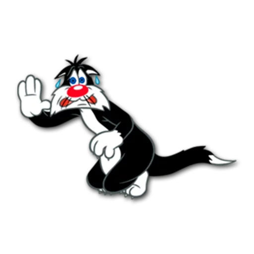 chiflados, looney tunes, luni tunz gato, cat sylvester, sylvester luni tunz