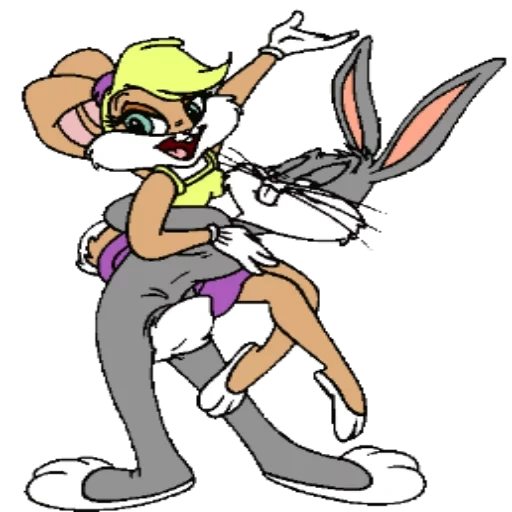 lola banny, bugs bunny, bugs banny lola, bass banny lola banny, bass banny hannie banny