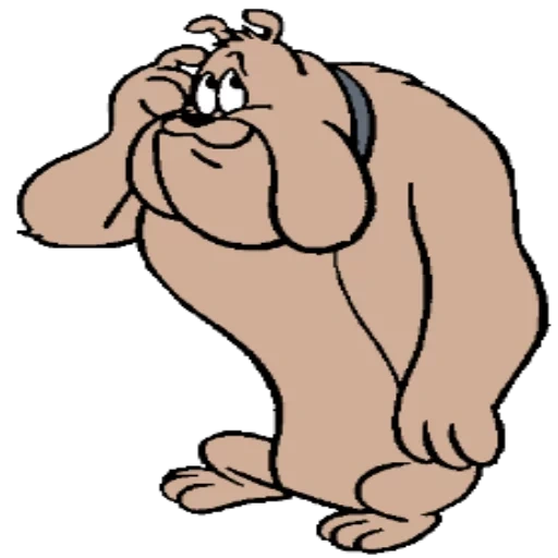 hector the bulldog, disney bulldog, spike tom jerry, tom jerry hero dog