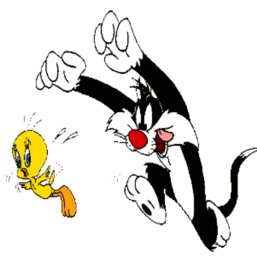 looney tunes, titty sylvester, bugs bunny sylvester, looney tunes sylvester the cat, luni tunz cat sylvester twity