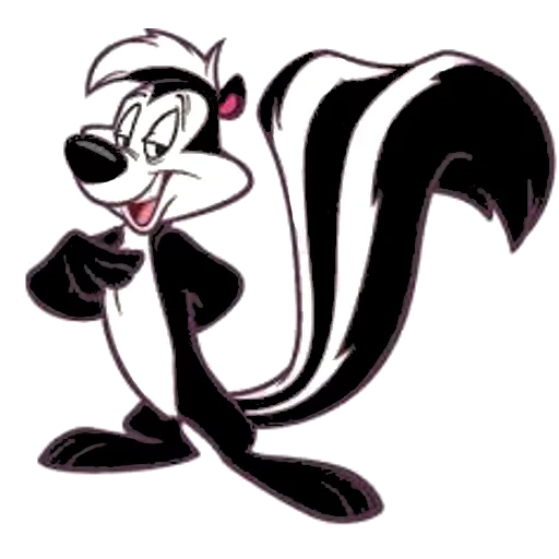 pepe le pew, looney tunes, скунс пепе ле пью, луни тюнз пепе ле пью, луни тюнз шоу пепе ле пью