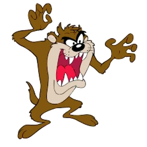 tasso della tasmania, tasmania devil bacino, cartone animato del diavoletto della tasmania, tasso della tasmania luni tunz, tasso della tasmania looney tunes