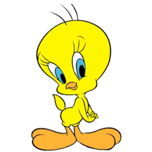 твити, tweety, твитти канарейка, рисунки мультиков, looney tunes cartoons