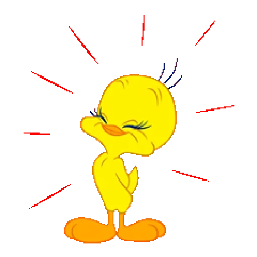 twiti, twitti, frango twitty, desenho animado de frango twitti