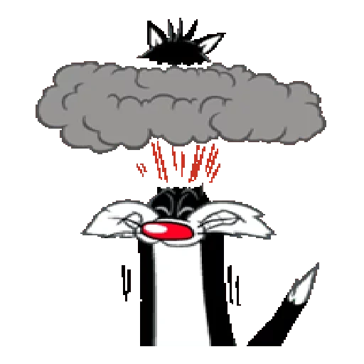 immagine, disegno di rabbia, looney tunes, epic fale book, caricatura di esplosione