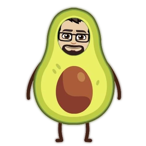 avocado, avocadics, avocado man, cute avocado drawings