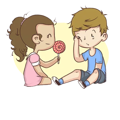 dessins de vapeur, quelques dessins, dessins de couples, dessins de couples mignons, clipart boy lollice